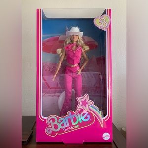 Barbie the Movie Margot Robbie doll in her Western Outfit by Mattel